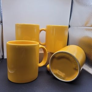 Waechtersbach Yellow Coffee Mugs